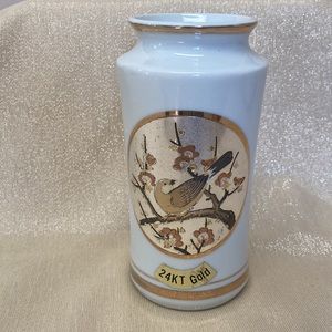 Chokin art vase, made in Japan.